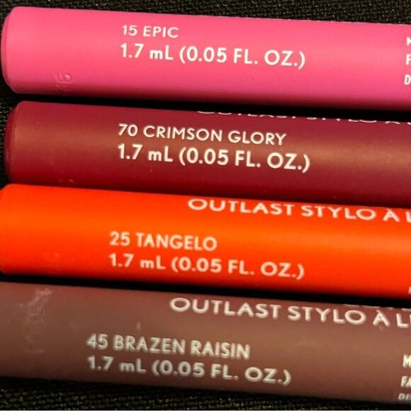 🦋 COVERGIRL Atomic Love Outlast Vegan Lip Stain New Full Size - Picture 12 of 13